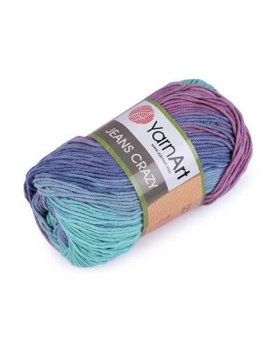 Pletacia priadza Jeans Crazy 50 g - 1 ks | Mimib