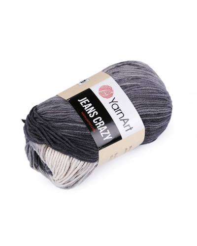 Pletacia priadza Jeans Crazy 50 g - 1 ks | Mimib