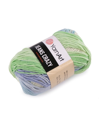 Pletacia priadza Jeans Crazy 50 g - 1 ks | Mimib
