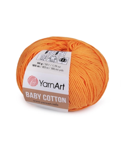 Pletacia priadza Baby Cotton 50 g - 1 ks | Mimib