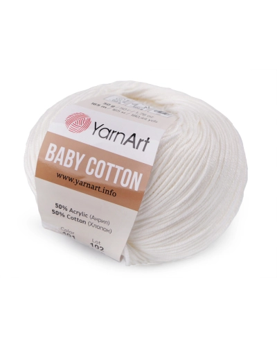 Pletacia priadza Baby Cotton 50 g - 1 ks | Mimib
