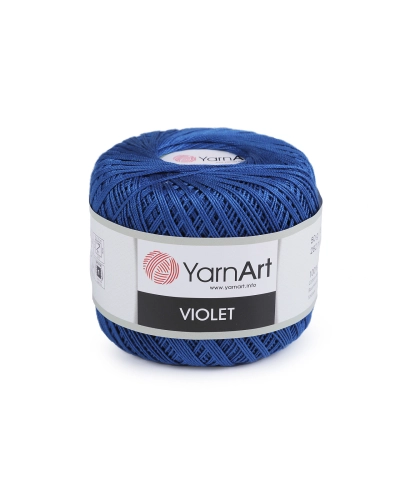 Bavlnená priadza háčkovacia Violet 50 g - 1 ks | Mimib