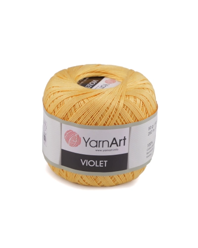 Bavlnená priadza háčkovacia Violet 50 g - 1 ks | Mimib