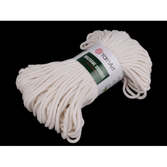Pletacia priadza Macrame Braided 250 g - 1 ks | Mimib