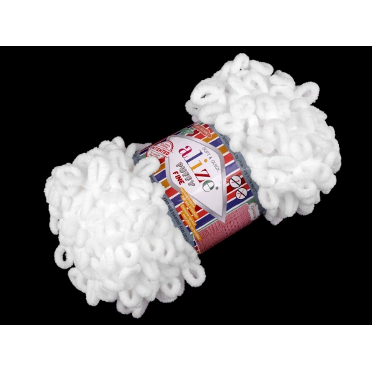 Pletacia priadza Alize Puffy Fine 100 g - 1 ks | Mimib