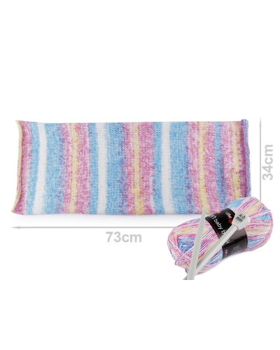 Pletacia priadza Elen baby batik 100 g - 1 ks | Mimib