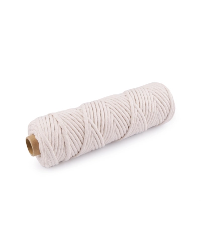 Bavlnená šnúra macrame Ø3 mm rozčesávacia - 50 m | Mimib