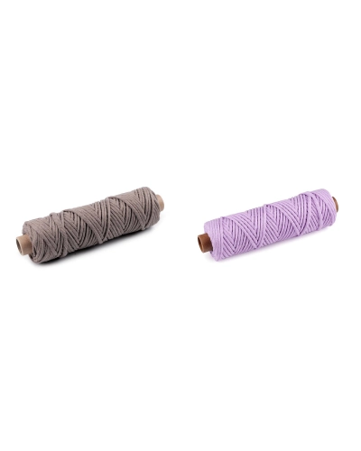 Bavlnená šnúra macrame Ø3 mm rozčesávacia - 50 m | Mimib