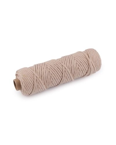 Bavlnená šnúra macrame Ø3 mm rozčesávacia - 50 m | Mimib