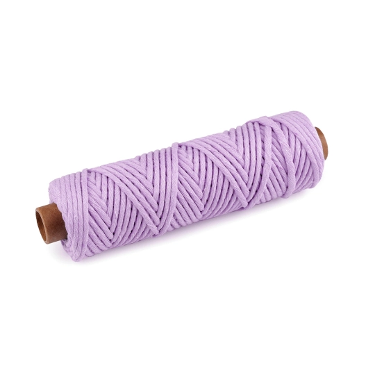 Bavlnená šnúra macrame Ø3 mm rozčesávacia - 50 m | Mimib