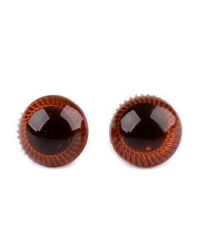 Oči s poistkou Ø18 mm - 20 sada | Mimib