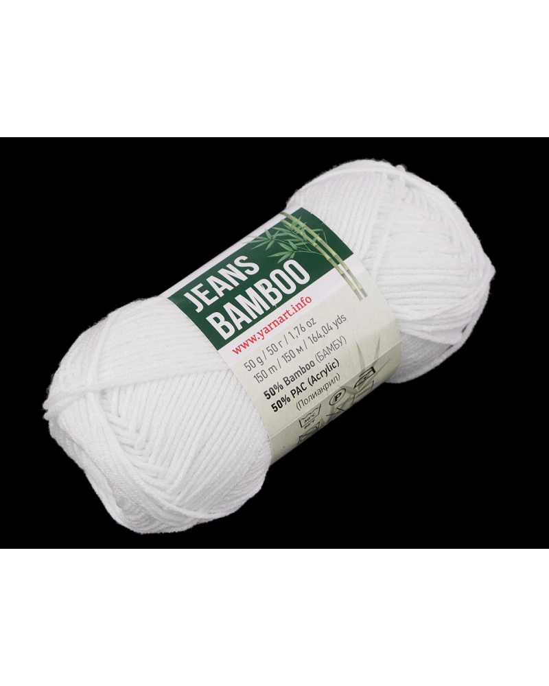 Pletacia priadza Jeans Bamboo 50 g - 1 ks | Mimib