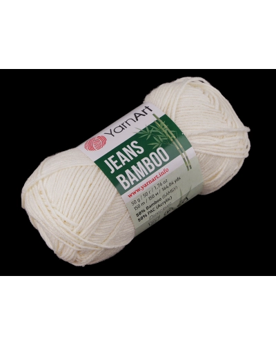 Pletacia priadza Jeans Bamboo 50 g - 1 ks | Mimib