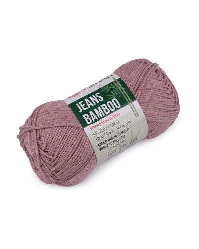 Pletacia priadza Jeans Bamboo 50 g - 1 ks | Mimib