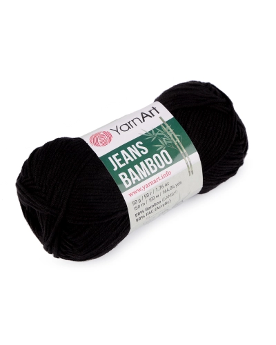 Pletacia priadza Jeans Bamboo 50 g - 1 ks | Mimib