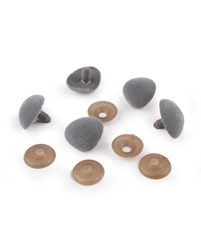 Čumák sametový s pojistkou 20x25 mm - 5 sada | Mimib