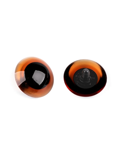 Oči velké s pojistkou Ø40 mm - 2 sada | Mimib