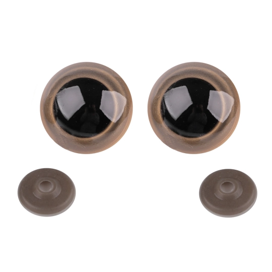 Oči velké s pojistkou Ø40 mm - 2 sada | Mimib