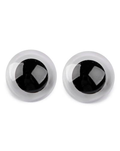 Oči velké s pojistkou Ø45 mm - 2 sada | Mimib
