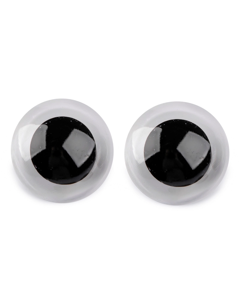 Oči velké s pojistkou Ø45 mm - 2 sada | Mimib