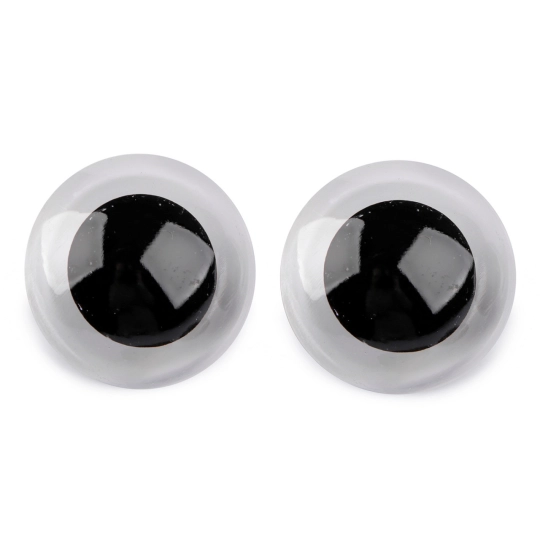 Oči velké s pojistkou Ø45 mm - 2 sada | Mimib