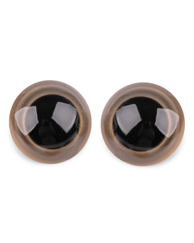 Oči velké s pojistkou Ø45 mm - 2 sada | Mimib