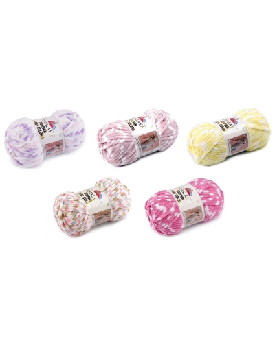 Pletací žinylková příze Dolphin Baby Colors 100 g - 1 ks | Mimib