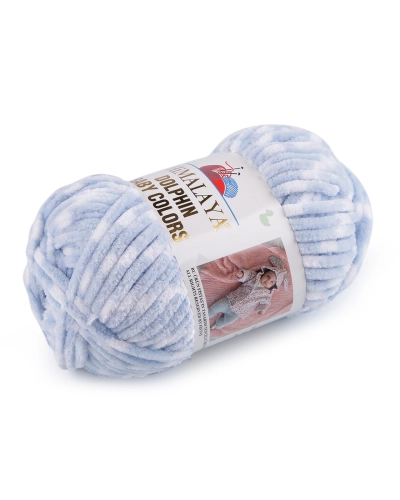 Pletací žinylková příze Dolphin Baby Colors 100 g - 1 ks | Mimib