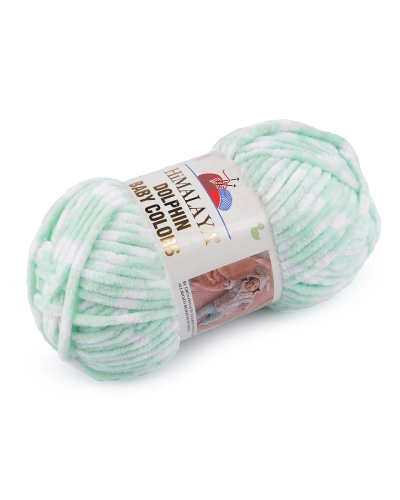 Pletací žinylková příze Dolphin Baby Colors 100 g - 1 ks | Mimib
