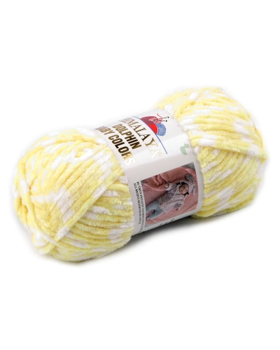 Pletací žinylková příze Dolphin Baby Colors 100 g - 1 ks | Mimib