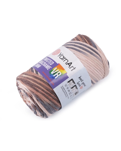 Pletací příze Twisted Macrame 250 g rozčesávací - 1 ks | Mimib