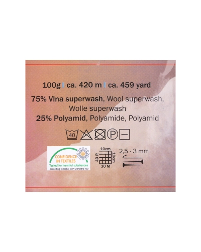 Pletací příze Lofoty samovzorovací / ponožkovka 100 g - 1 ks | Mimib