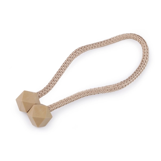 Dekorační úvaz / šňůra na závěsy s magnetem - 2 ks | Mimib
