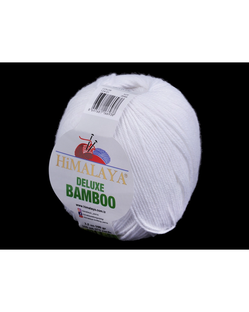 Pletací příze Deluxe Bamboo 100 g - 1 ks | Mimib