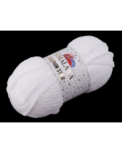 Pletací žinylková příze s lurexovým vláknem Dolphin Star 100 g - 1 ks | Mimib