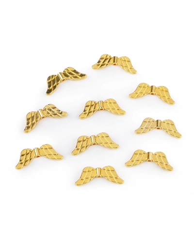 Ozdobný díl andělská křídla 12x29 mm - 10 ks | Mimib