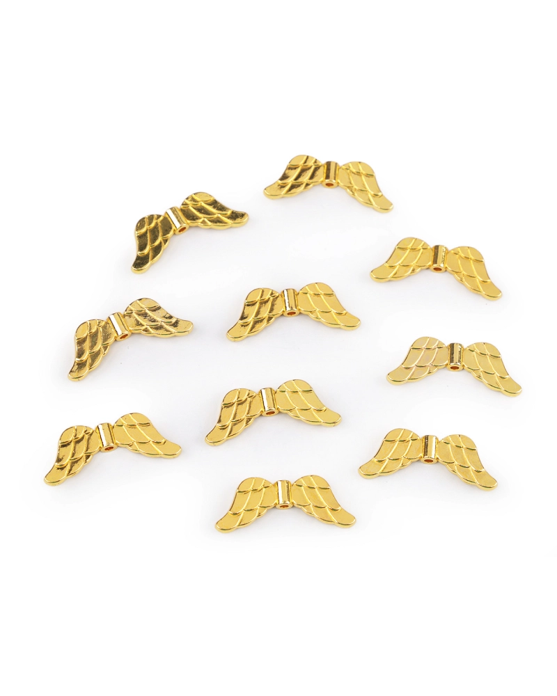 Ozdobný díl andělská křídla 12x29 mm - 10 ks | Mimib