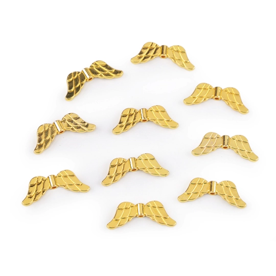 Ozdobný díl andělská křídla 12x29 mm - 10 ks | Mimib