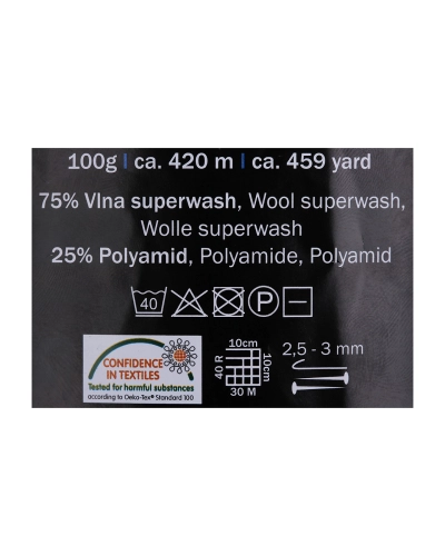 Pletací příze Best Socks samovzorovací / ponožkovka 100 g - 1 ks | Mimib