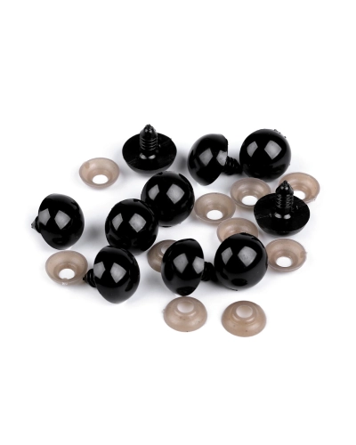 Oči s pojistkou Ø18 mm - 10 sada | Mimib