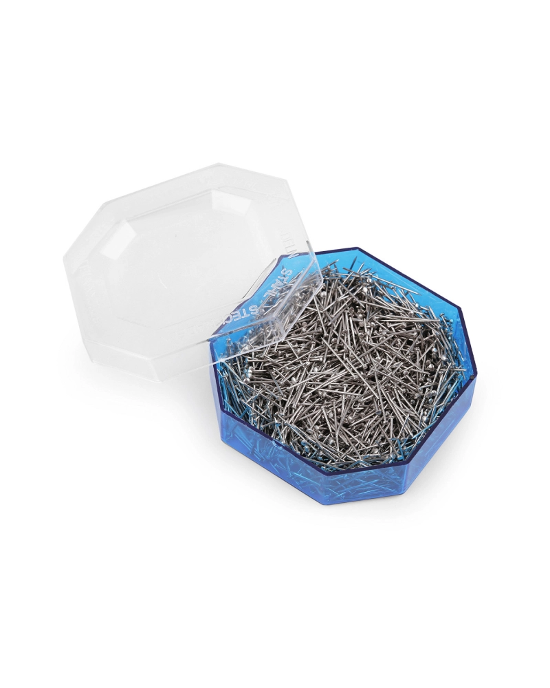 Celokovové špendlíky dĺžka 16 mm - 1 krab. | Mimib