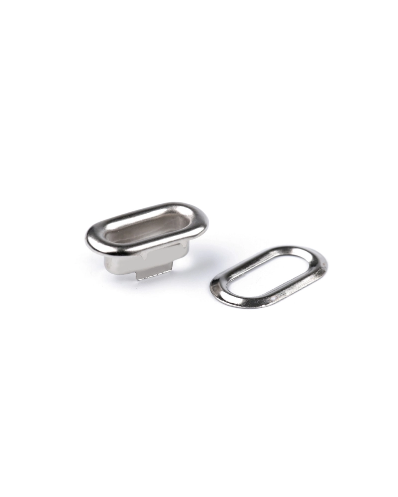 Priechodky s podložkou ovál 4x12 mm - 50 pár | Mimib