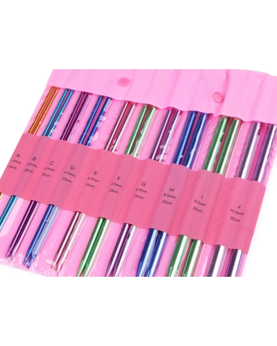 Rovné ihlice č. 3, 3,5, 4, 4,5, 5, 5,5, 6, 8, 9, 10 - 1 pár | Mimib