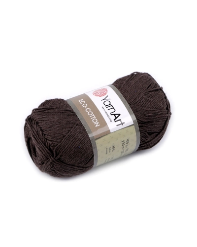 Pletacia priadza Eco-Cotton 100 g - 1 ks | Mimib