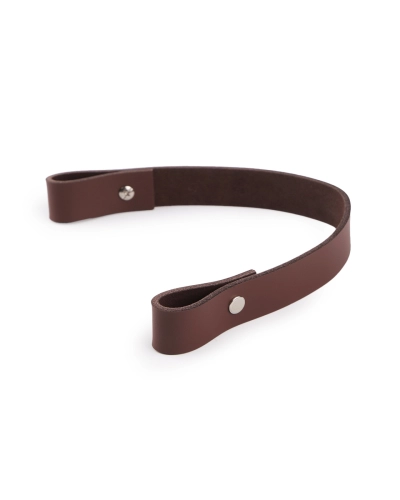 Kožené ucho na tašku / kabelku šíře 2 cm délka 30 cm - 1 ks | Mimib
