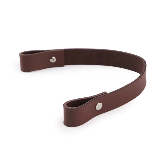 Kožené ucho na tašku / kabelku šíře 2 cm délka 30 cm - 1 ks | Mimib