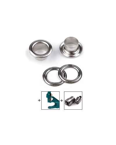 Průchodky s podložkou vnitřní Ø10 mm / vnější Ø17 mm - 20 pár | Mimib