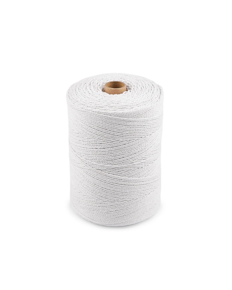 Bavlněná příze macrame Ø1,5-2 mm rozčesávací - 1 ks | Mimib