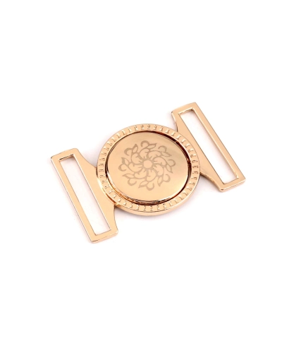 Kovové zapínání / opasková spona, průvlek 30 mm - 1 pár | Mimib