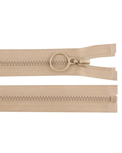 Kostěný zip No 3 délka 40 cm s kroužkem - 1 ks | Mimib